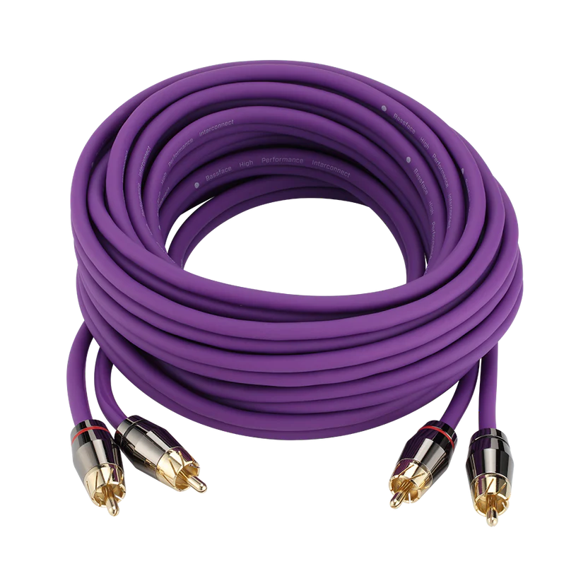 Bassface EVO 5m RCA-kaapeli