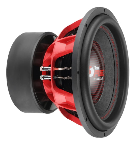 Team RED15/1 15" 38cm 2x1Ohm DVC Wide Excursion Competition Subwoofer 3500W RMS