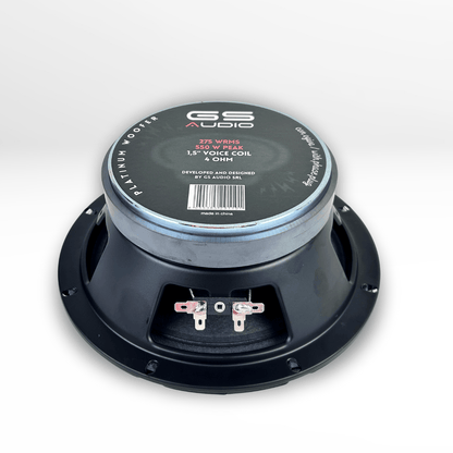 Woofer Platinum FLAT MK2 with Phase Plug 8"/200mm - Coil 38 - 275 WRMS - 4 Ohm