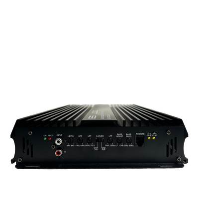 Gs Audio Full-Range Amplifier GS-2200.2 SQ - 2*2200 Wrms @1ohm