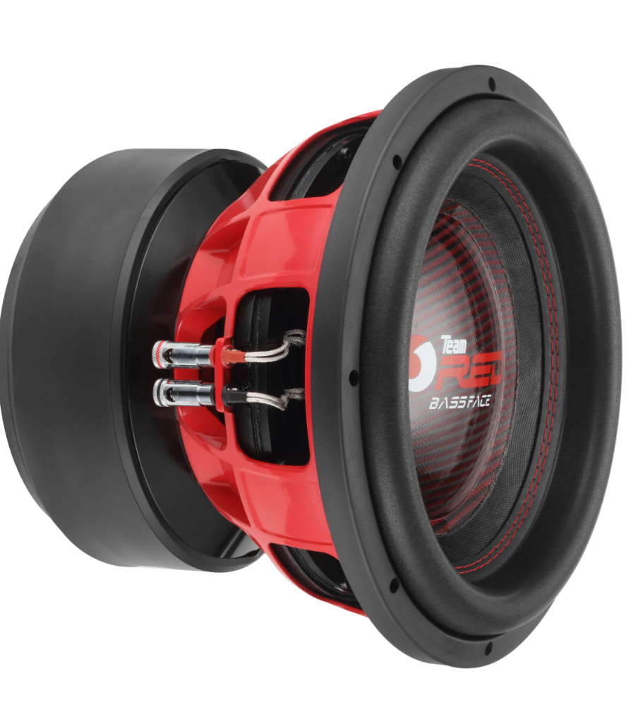 Team RED12/1 12" 30cm 2x1Ohm DVC Wide Excursion Competition Subwoofer 3500W RMS