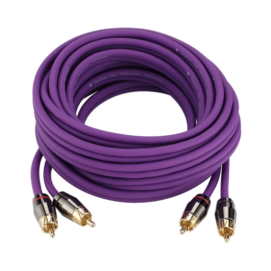 Bassface EVO 5m RCA-kaapeli