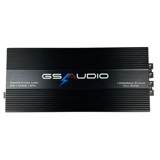 Gs Audio Full-Range Amplifier GS-14000.1 Competition series - 14000 Wrms @1ohm