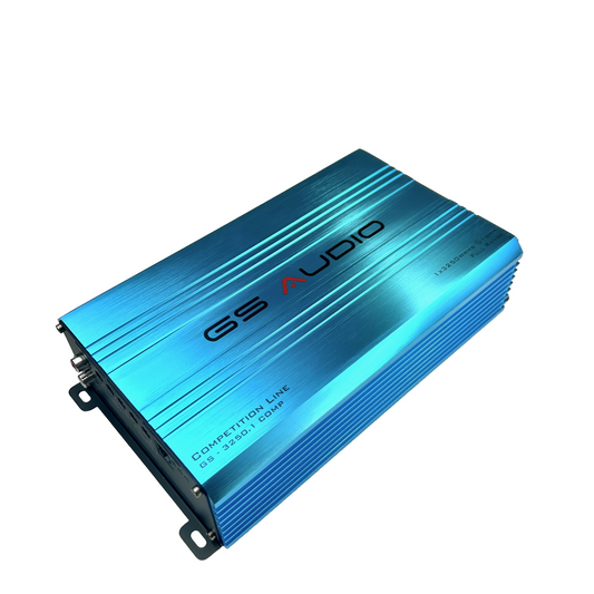 Gs Audio Full-Range Amplifier GS-3250.1 Competition - 3250WRMS @1 Ohm