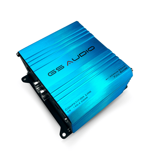 Gs Audio Full-Range Amplifier GS-120.4 Competition - 120WRMS @2 Ohm